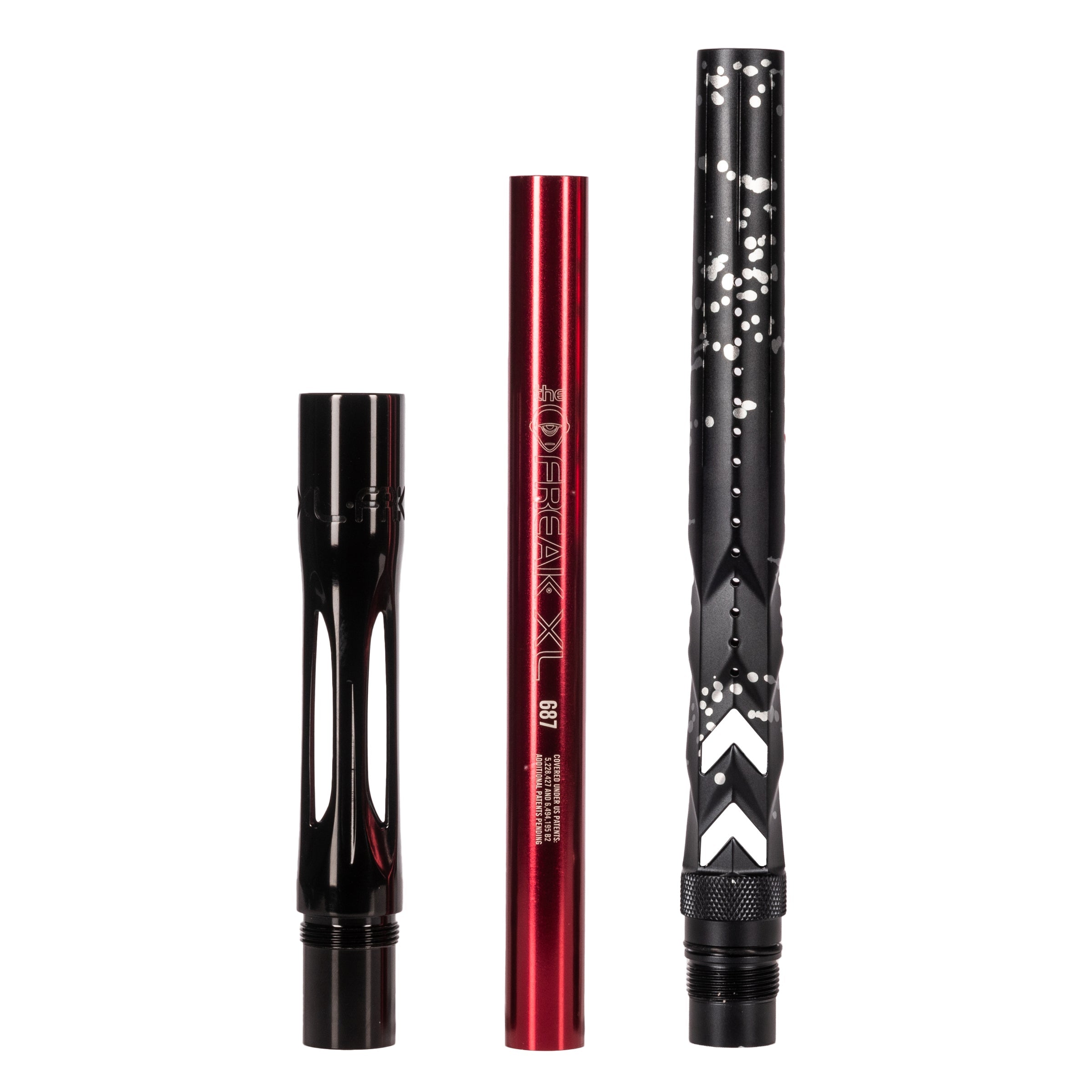 FXL Elite Fossil Barrel Tip - Dust Black/Silver Splash - Image 3