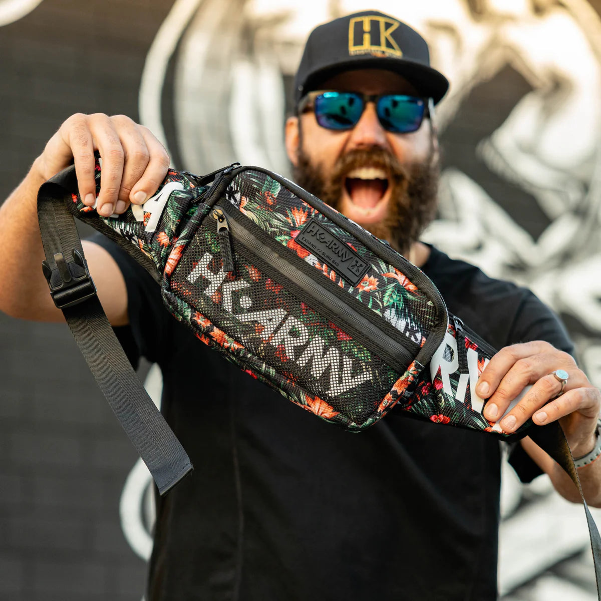 Expand - Sling Bag - Tropical Skulls - Image 3