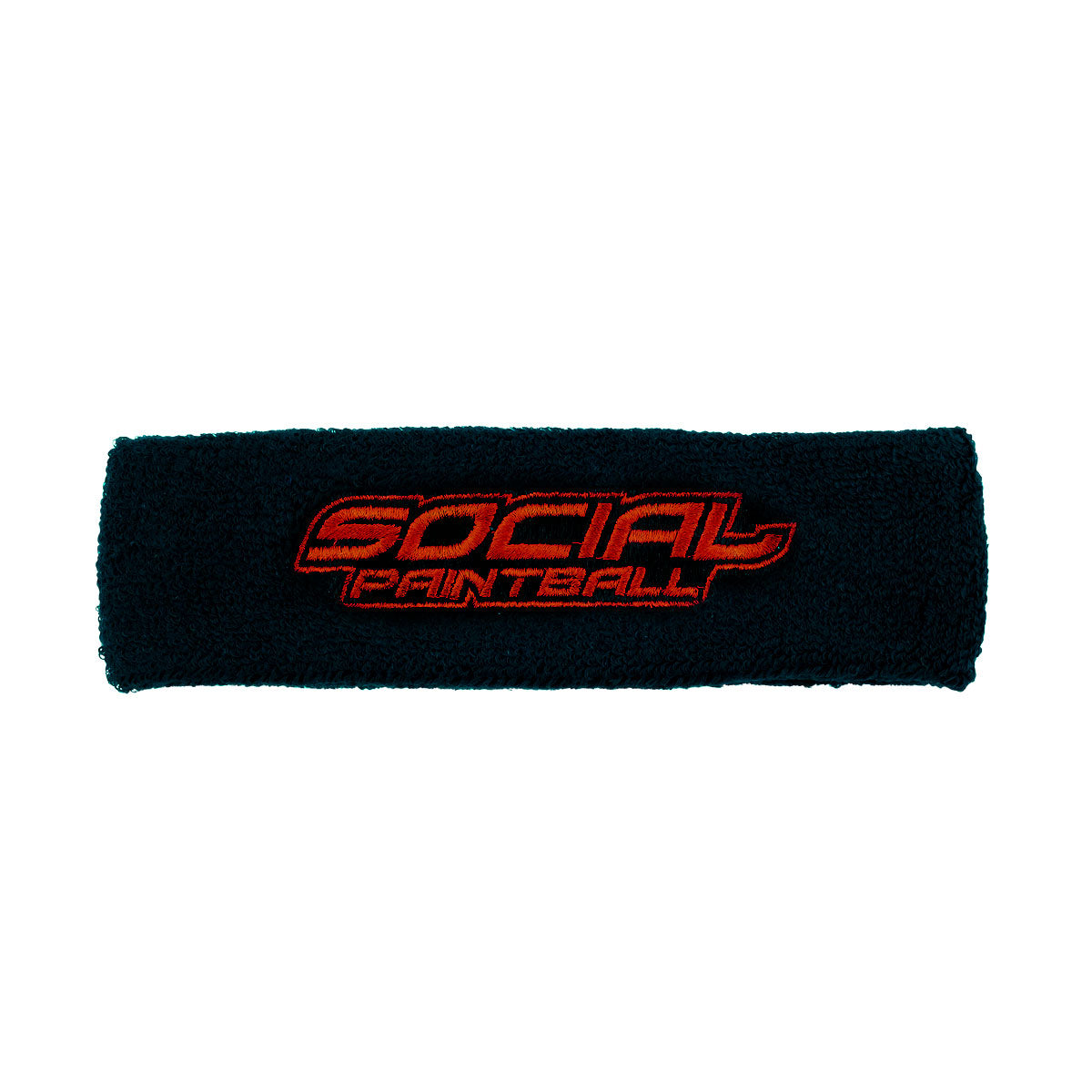 Sweatband, Black | Paintball Headband | Social Paintball - Image 2