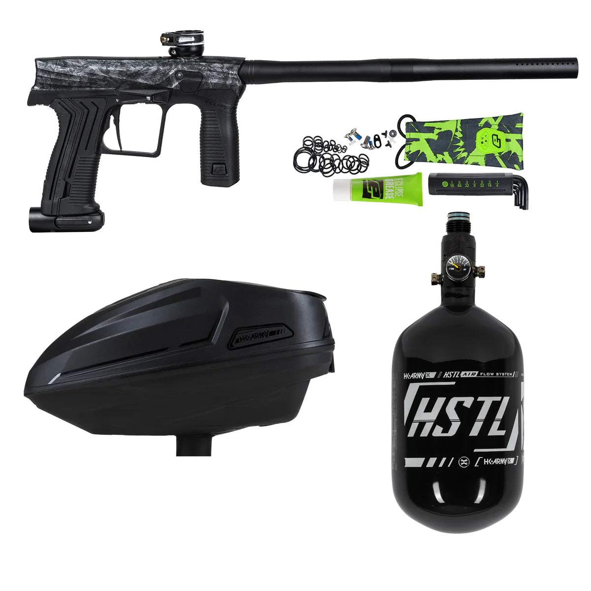 HK ETHA3 Package "Shrapnel" with Sonic Loader and HSTL 68ci/4500 Tank