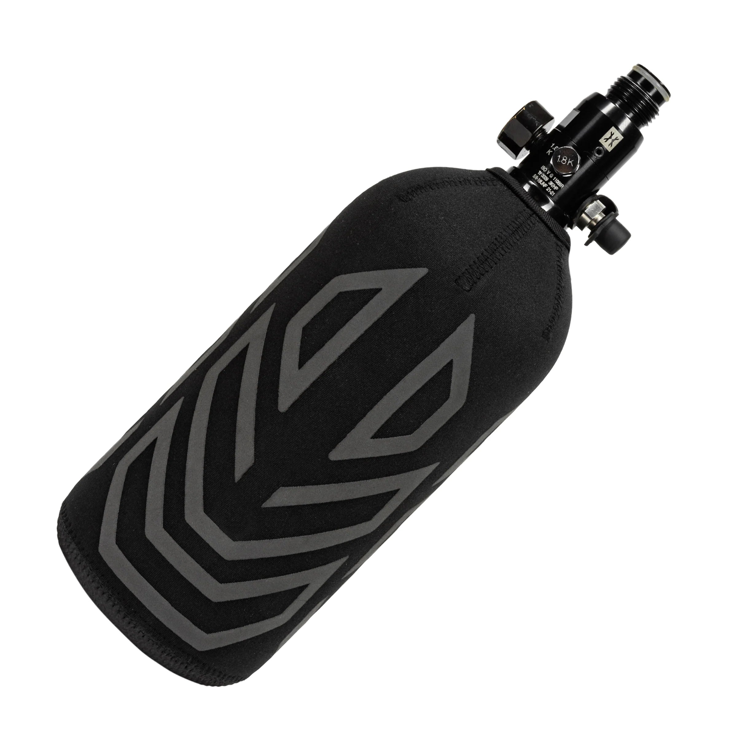 Paintball air tank cover / sleeve | HSTL 48ci/200z | Color: black - Image 4