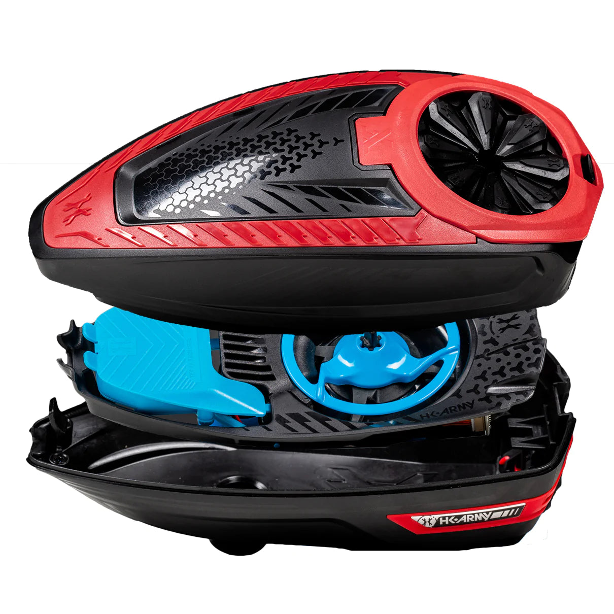 Tfx 3 Loader - Black/Red | Paintball Loader Or Hopper | Hk Army - Image 7