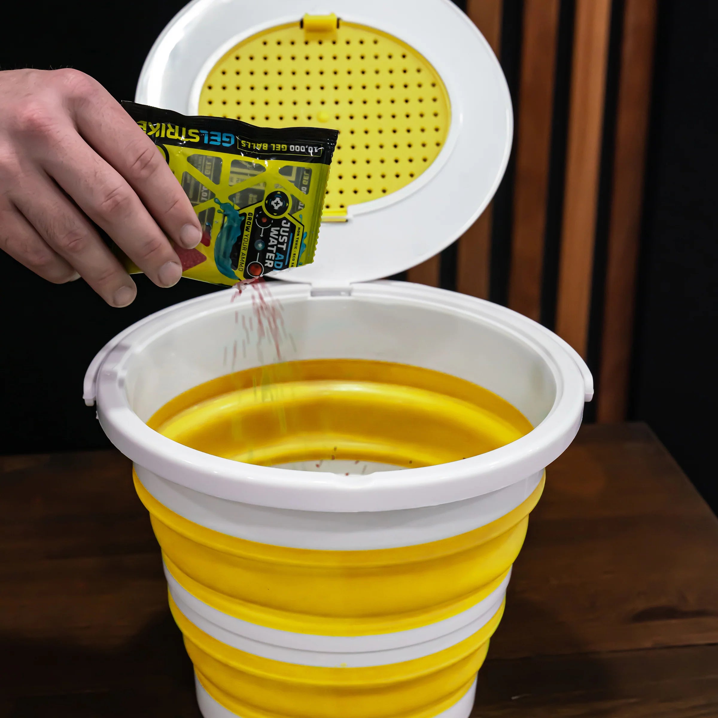 15,000 Gellyball Tub/Bucket | Color: Yellow - Image 2